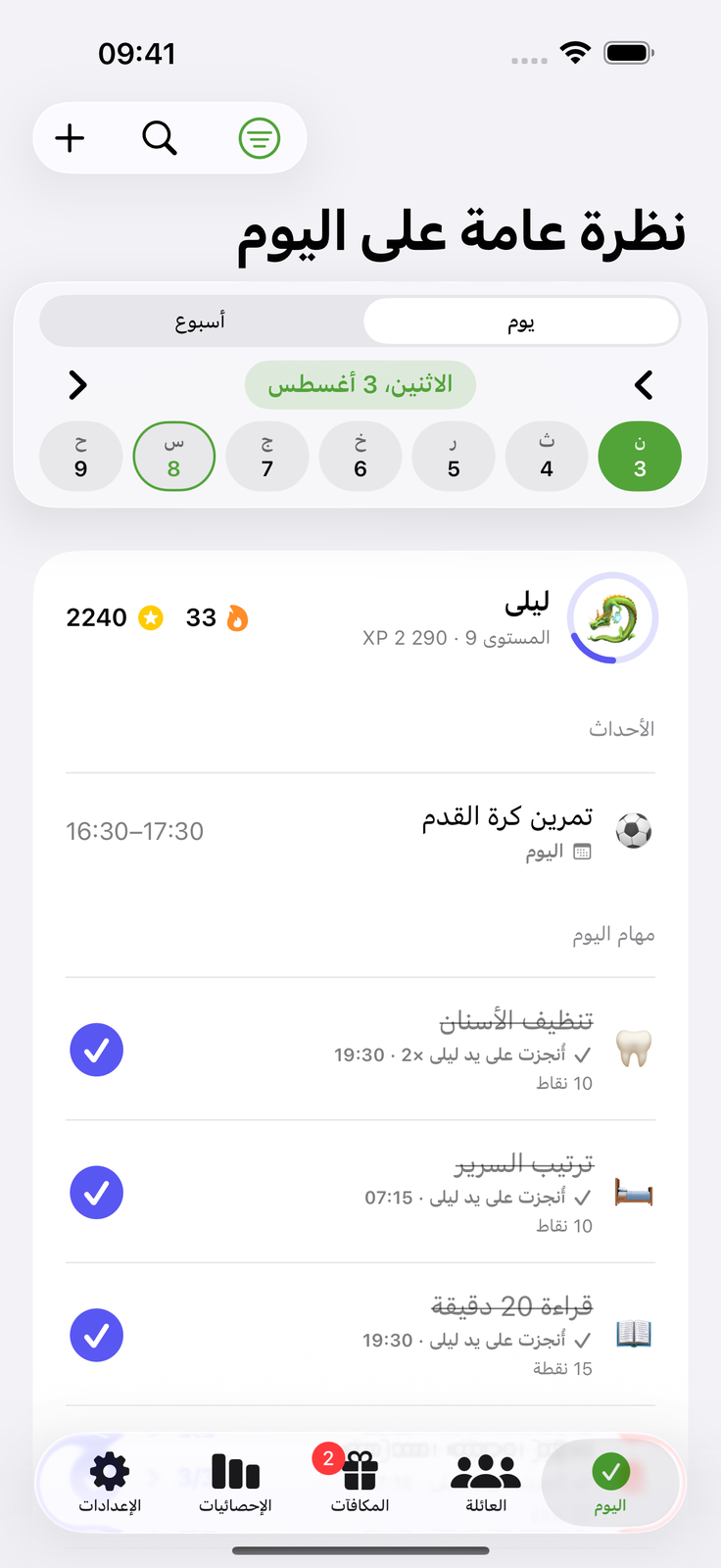 كل فرد يعرف مهامه