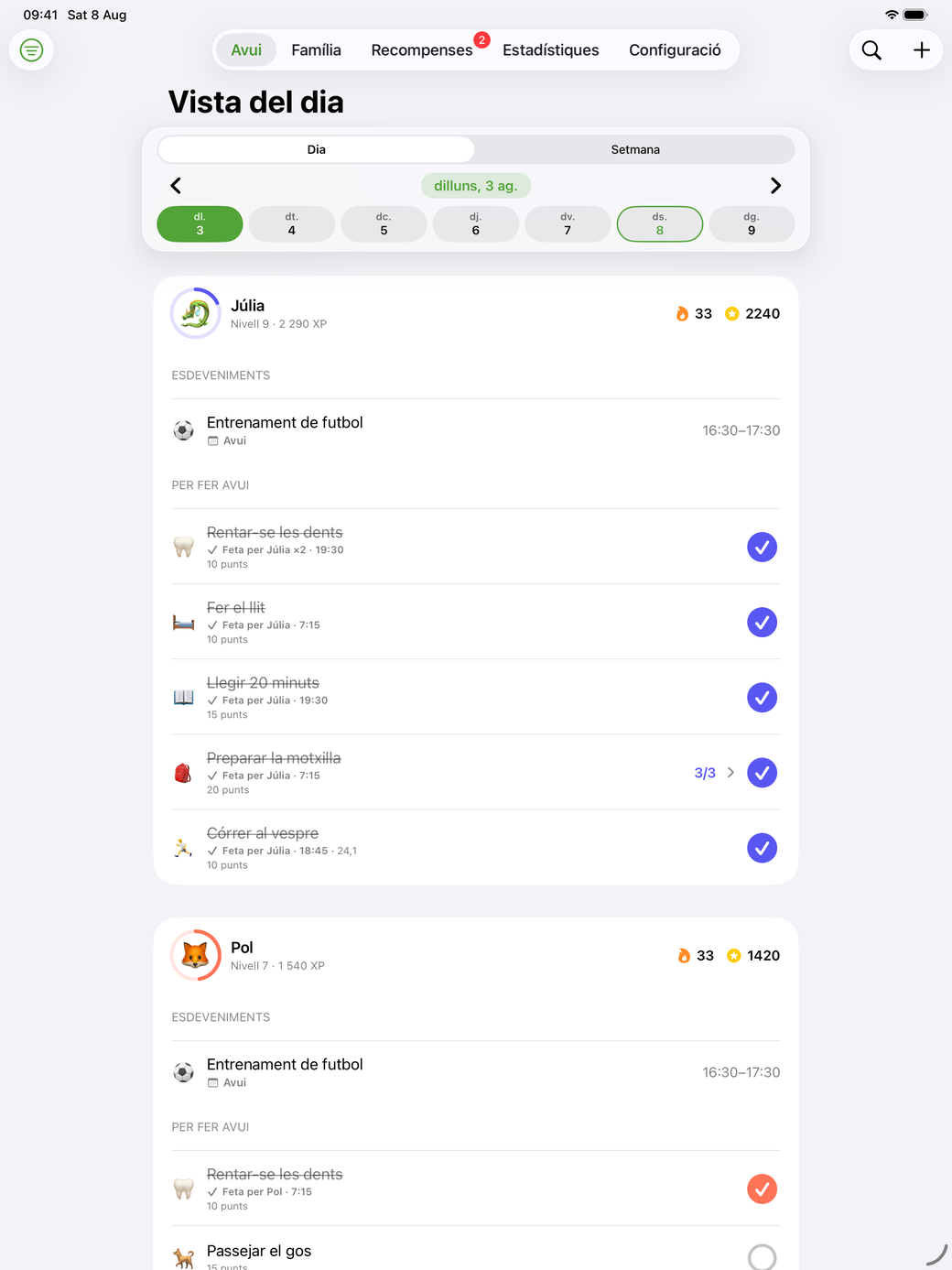 Fet també per a l'iPad