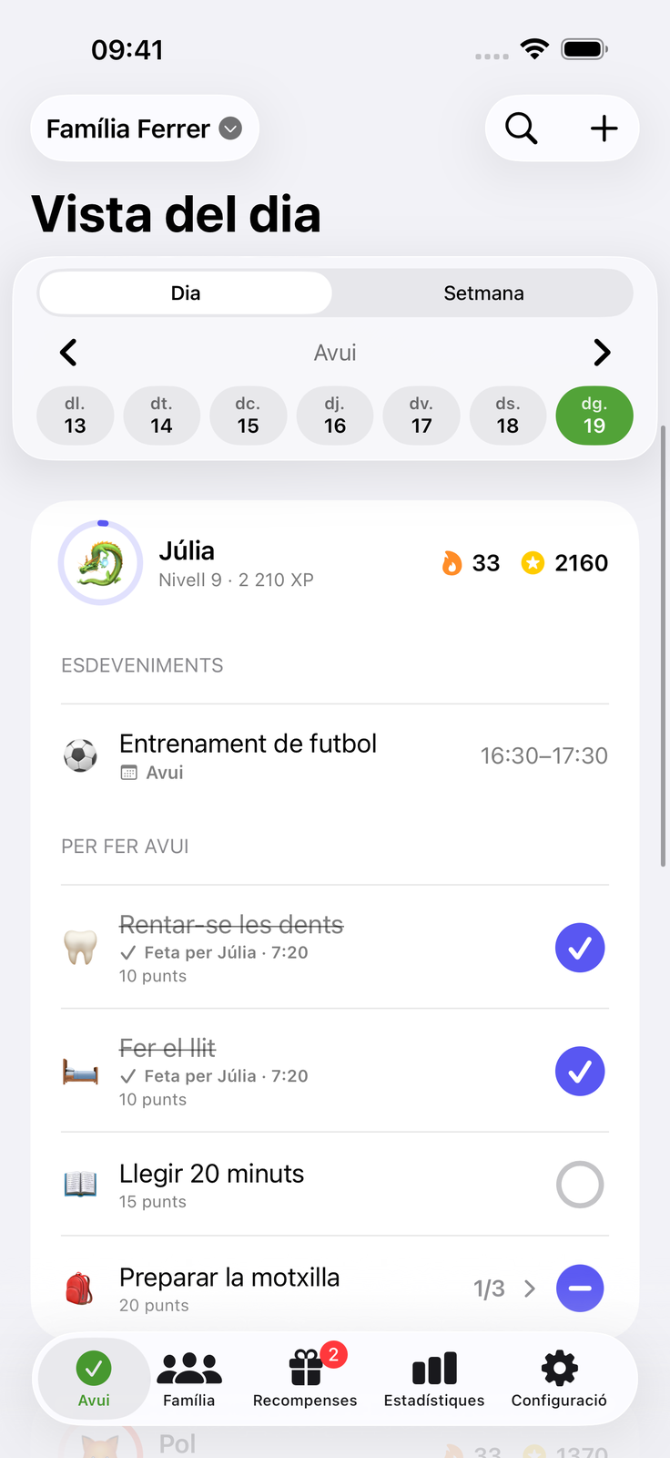 Tothom sap què li toca