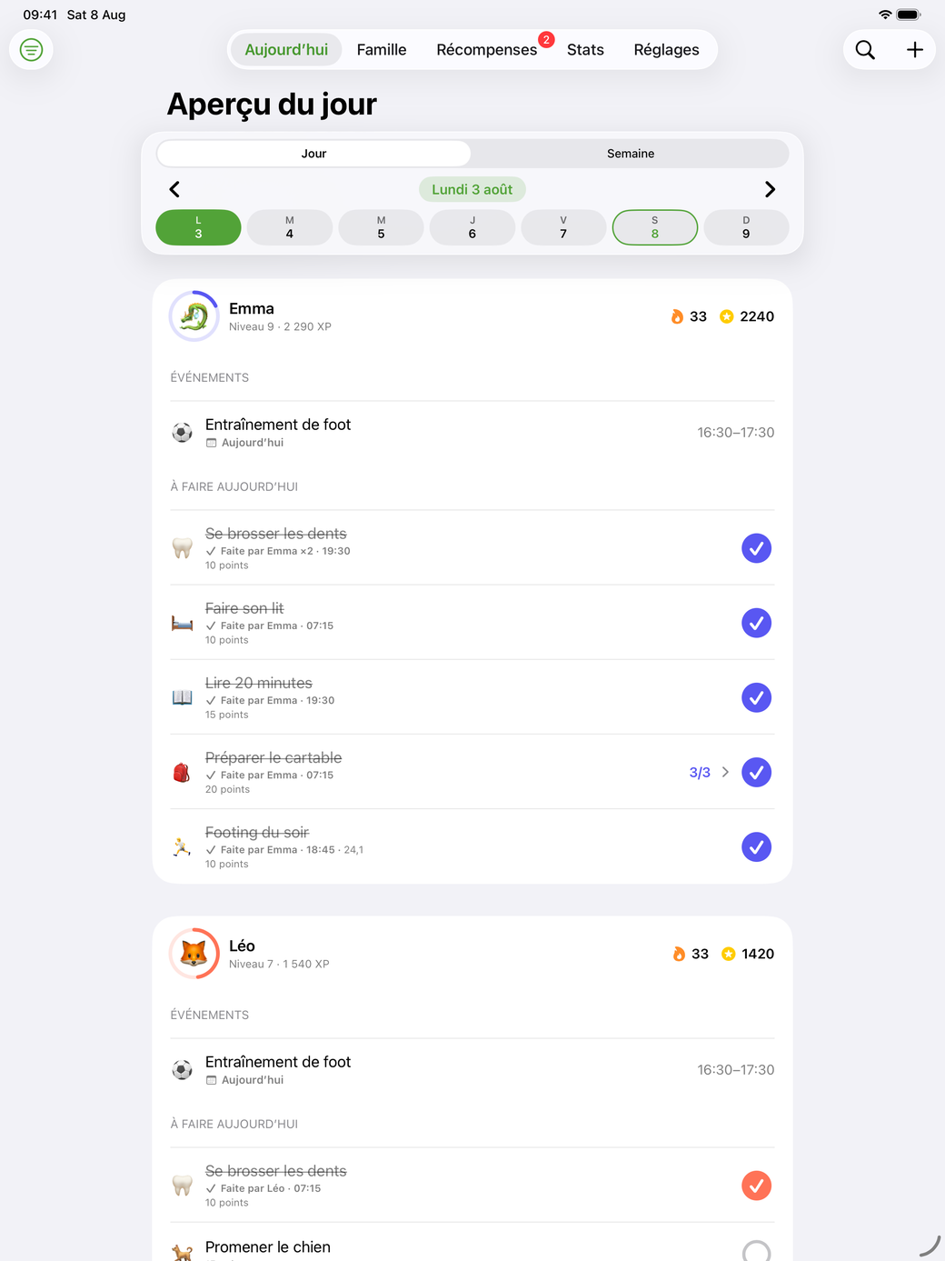 Pensé aussi pour l'iPad