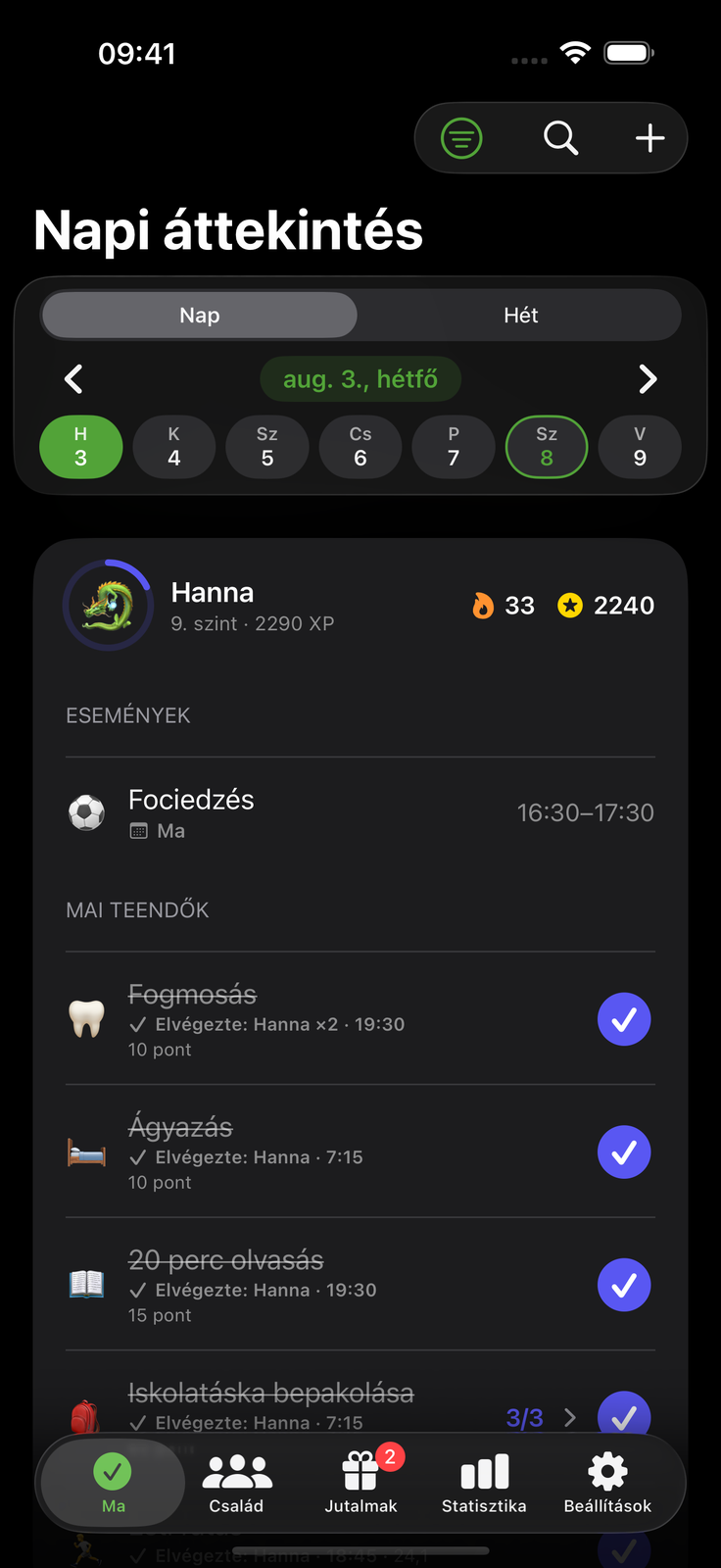 Szép nappal, nyugodt éjjel