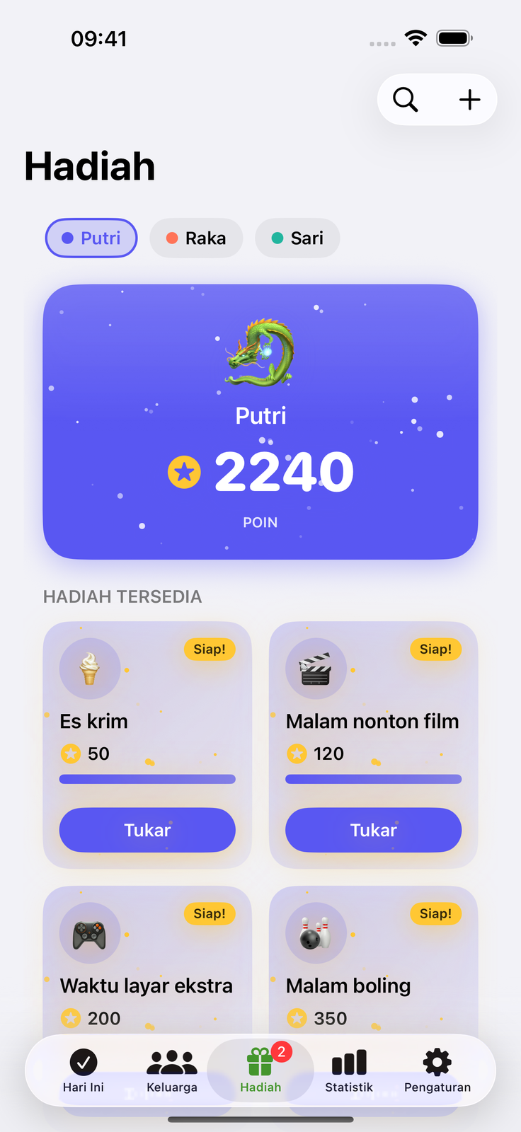 Giliran adil, ribut berkurang