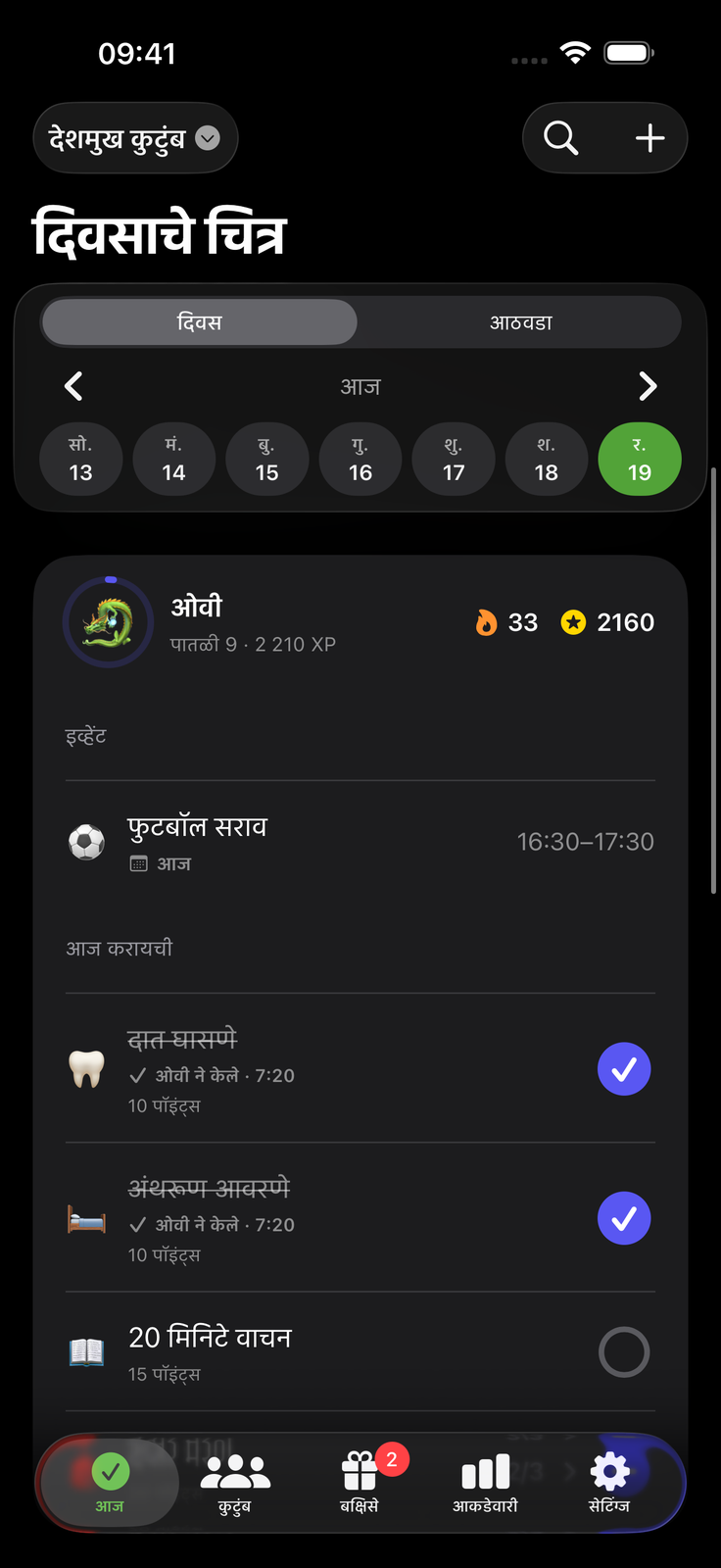 दिवसा सुंदर, रात्री शांत