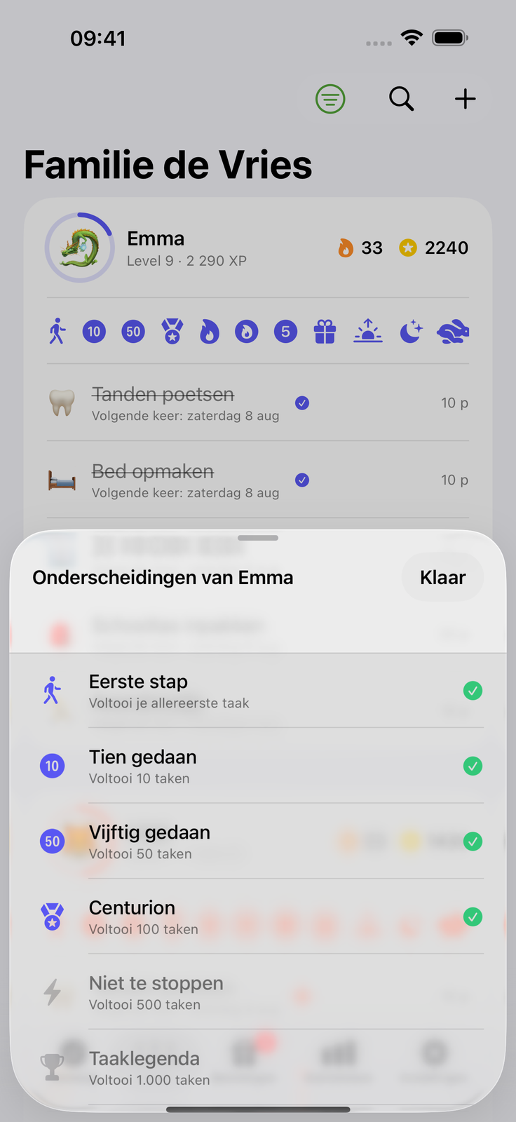 Kinderen willen zelf afvinken