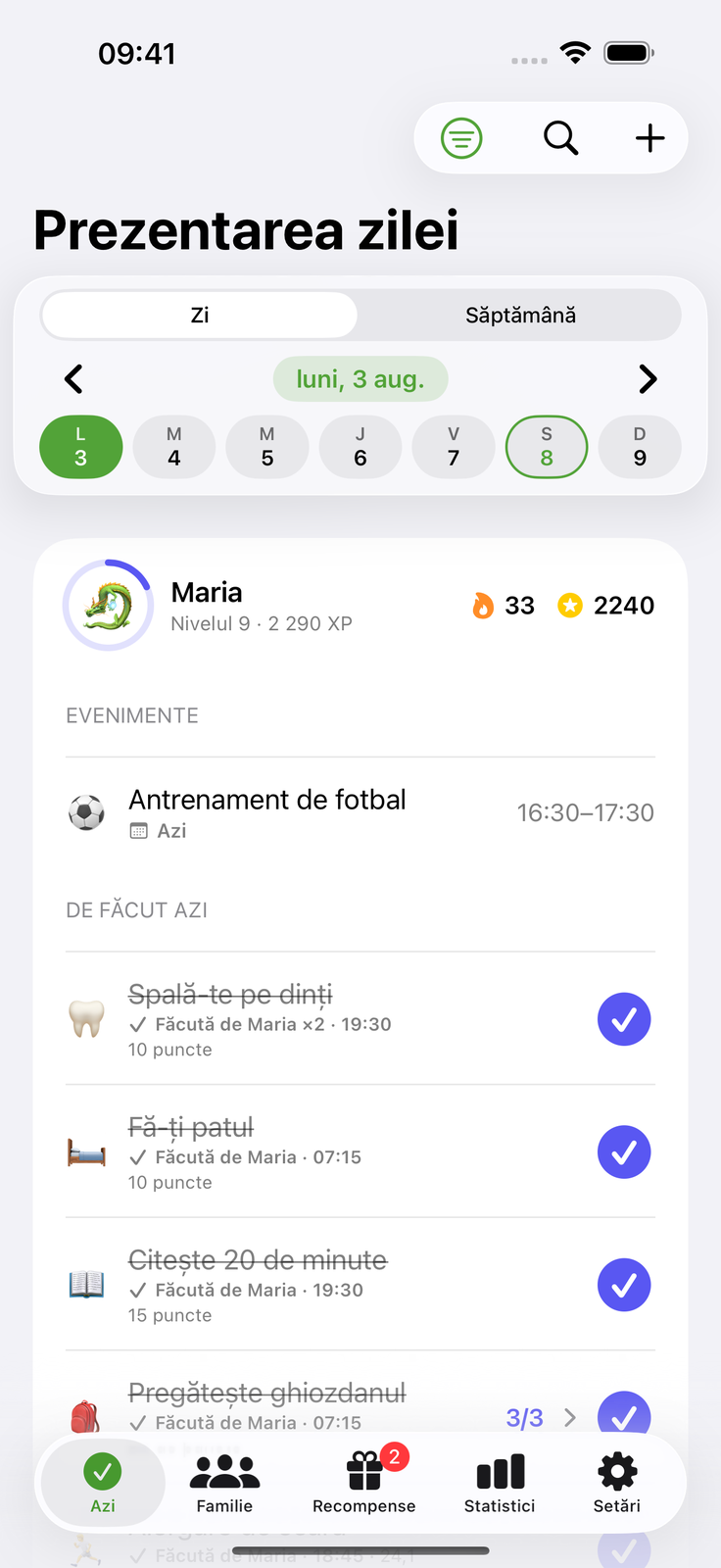 Fiecare știe ce îi revine