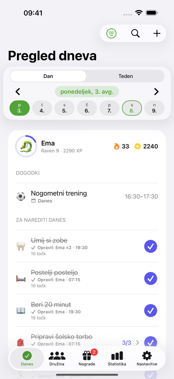 Vsak ve, kaj mora narediti